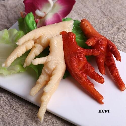 Chicken Drumsticks wings nugget model hotel restaurant shop store decoration simulation fake chicken claw feet props