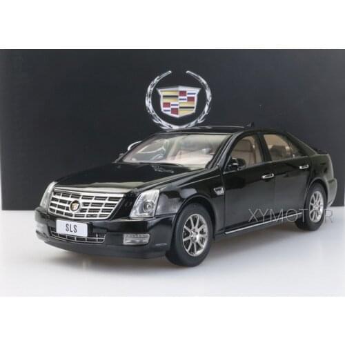 Scale 1/18 Model For Cadillac SLS Seville Diecast CAR MODEL TOYS Boys Girls Collection Ornaments Black Metal,Plastic,Rubber