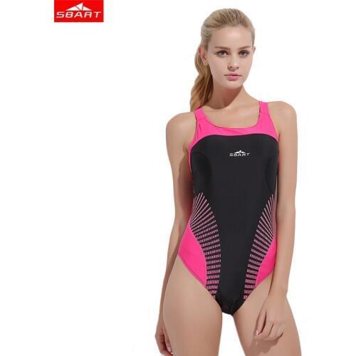 SBART soft Women Sexy Scoop Female Swimsuit one piece swimwear women backless monokini bathing suit swim wear sports equipment