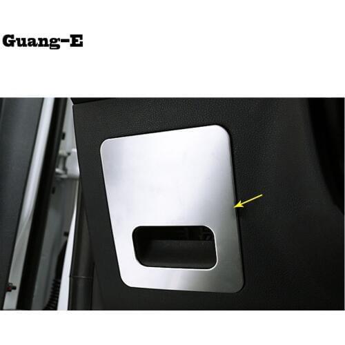 Garnish trim stainless steel Glove Container switch Storage case box trim hoods Copilot For Kia Sportage KX5 2016 2017 2018
