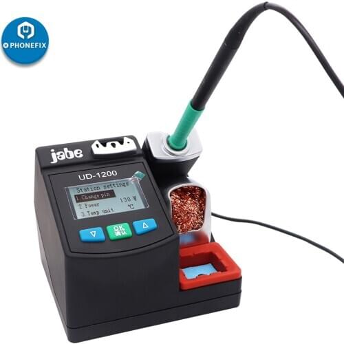Jabe UD-1200 Soldering Iron Station Precision Lead free 2.5S Rapid Heating Welding Dual Channel Power Supply Heating System