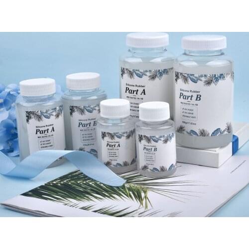 1:1UV Epoxy Resin AB Liquid Transparent Fast Curing Glue Making Silicone Mold Household Crafts Materials 200/500/1000ML