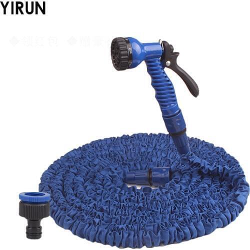 HOT SALE 25-200FT Expandable Magic Flexible Garden Hose To Watering With Spray Gun Garden Car Water Pipe Hoses Watering