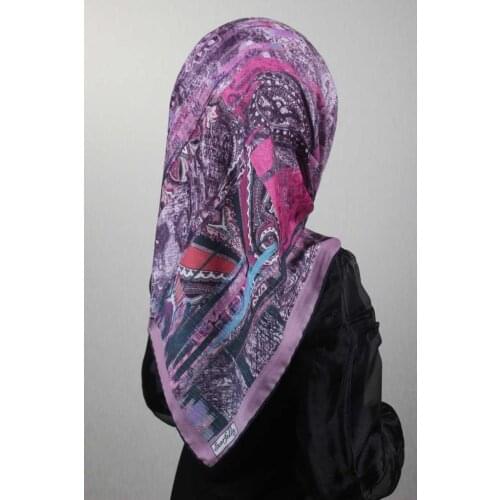 SCARFELLA SOFT HAND DİKİŞLİ SCARF DESEN-44 - RENK-04