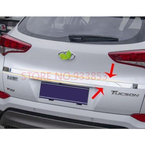 STYO Stainless Steel Rear Tailgate Trunk Lid Cover Trim For tucson 2016 2017 2018