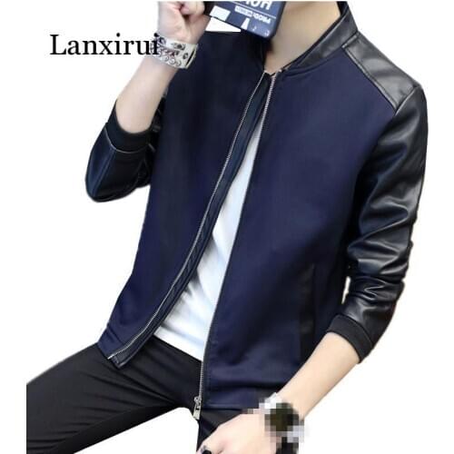 Spring and autumn new teenagers handsome slim mens fashion Thin section wear jacket cheap wholesale