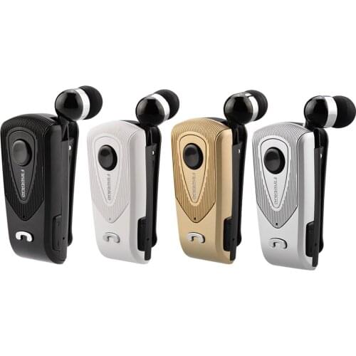 F930 Business Bluetooth Headset Clear Call Retractable Earpiece