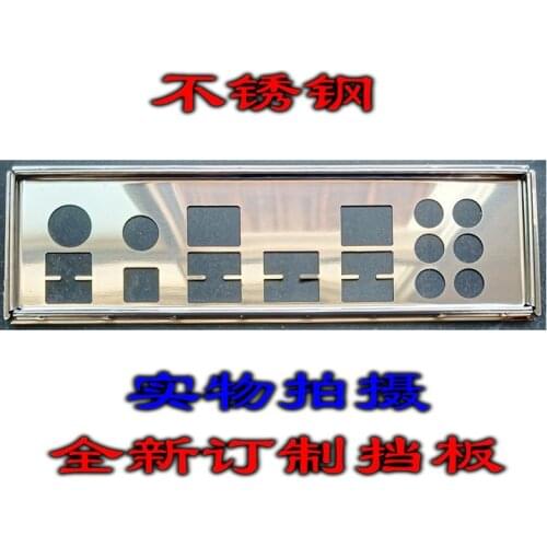 IO I/O Shield Back Plate BackPlate BackPlates Blende Bracket For ASUS P6T6 WS Revolution P5K64 WS