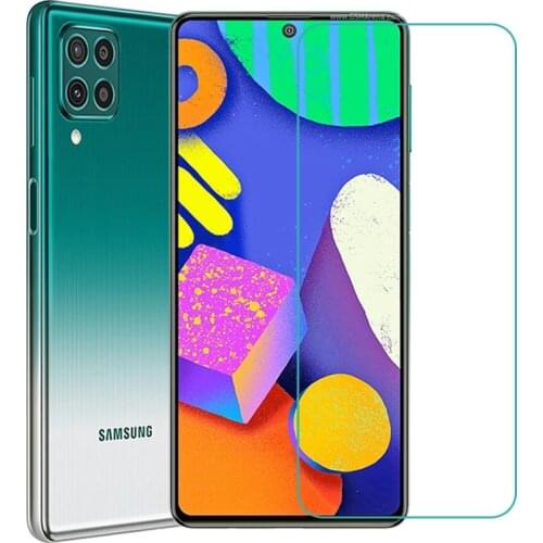 For Samsung Galaxy F62 Tempered Glass 9H High Quality Protective Film Screen Protector Phone Cover Glass For Samsung Galaxy M62