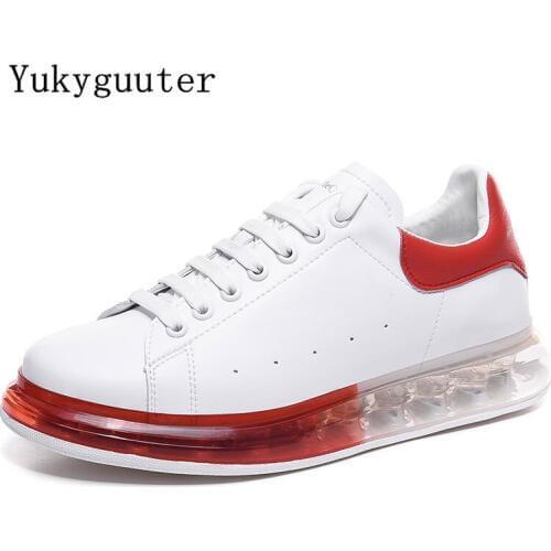 Women Skateboarding Shoes Flat Sport Air Cushion Light Weight Sneakers Outdoor Athletic Breathable Lace Up Shoes Woman