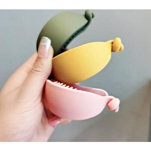 New Cute Candy Colors Banana Shape Hair Claws Women Girls Sweet Hair Clips Ponytail Holder Hairpins Fashion Hair Accessories