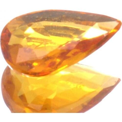 0,87ct.Spessartine Garnet Pear Cut