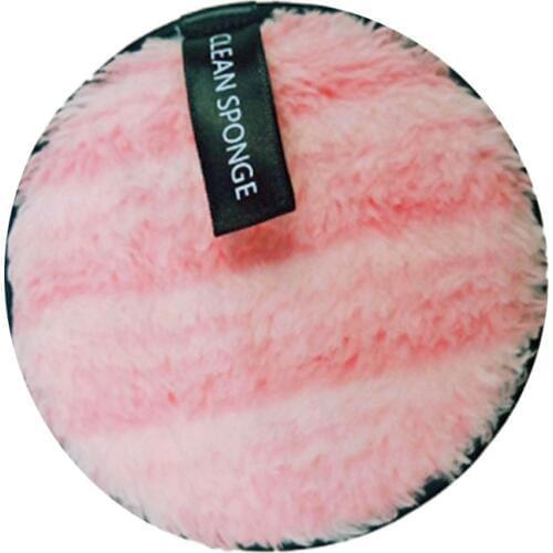 1 Pc Very Soft Microfiber Makeup Remover Face Cleaner Washable Reusable Facial Make Up Remover Wipe Pad Face Cleansing Puff