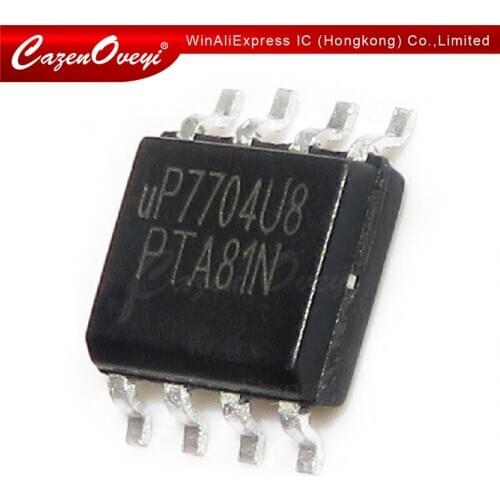 10pcs/lot UP7704U8 UP7704 SOP-8 In Stock