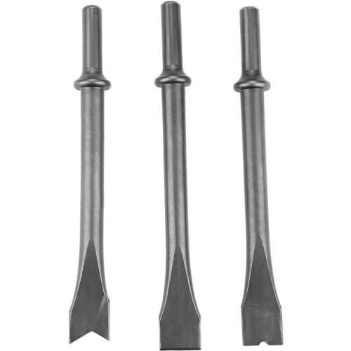 3pcs Different Shape Air Hammer Chisel Masonry And Concrete Demolition Tool Suitable For 150/190/250 Air Hammer