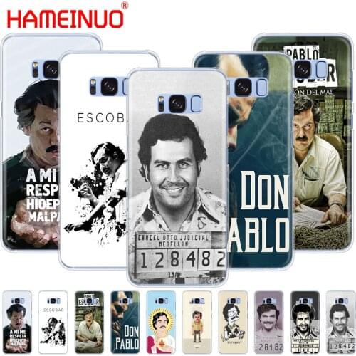 HAMEINUO Pablo Escobar cell phone case cover for Samsung Galaxy S9 S7 edge PLUS S8 S6 S5 S4 S3 MINI