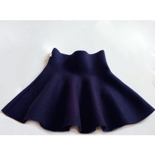 New Baby Girls Winter Clothes Fashion Casual Knit Skirt Princess Tutu Skirts Kids Christmas Clothes Children Clothes 6M-14 Years