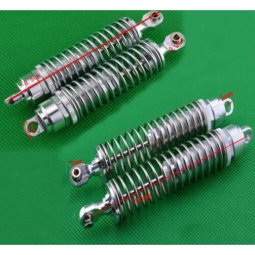 HuanQi HQ727 HQ 727 RC Car Spare Parts upgrade Front and Rear Metal Shock Absorber Spring Damper