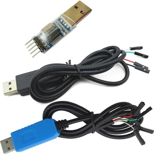PL2303HX USB to RS232 TTL converter adapter module with dust cover PL2303HX/PL2303TA for Arduino download cable