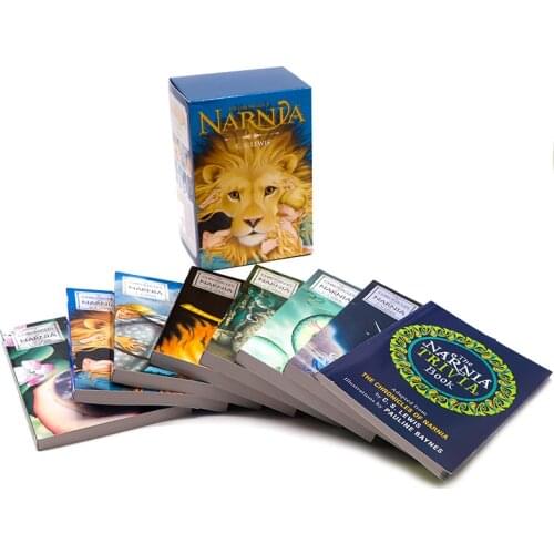 8 Books The Chronicles of Narnia Box Set Original Children Books Kids English Reading Story Chapter Book Novels Young Adult