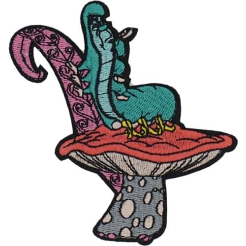 Mushroom Movie TV Uniform Embroidered IRON ON/ SEW ON Patch Badge