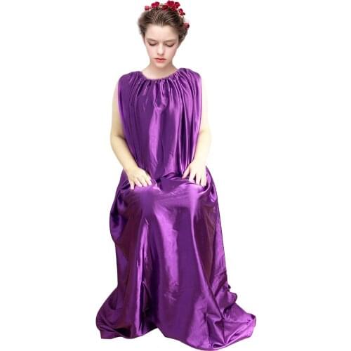Wholesale Yoni Steam Gowns Vaginal Detox Dress Imitated Silk Fabric Functional Steams Clothes V-steaming Body Cover