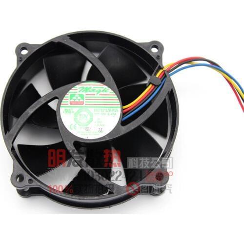 Original round large air volume cooling fan 12V 0.47A MGT9212ZR-W25