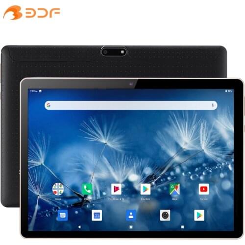 New Arrival 10.1 Inch Google Tablet Pc Android 9.0 Quad Core 2GB RAM + 32GB ROM Dual 3G Phone Call SIM Card GPS WiFi Bluetooth