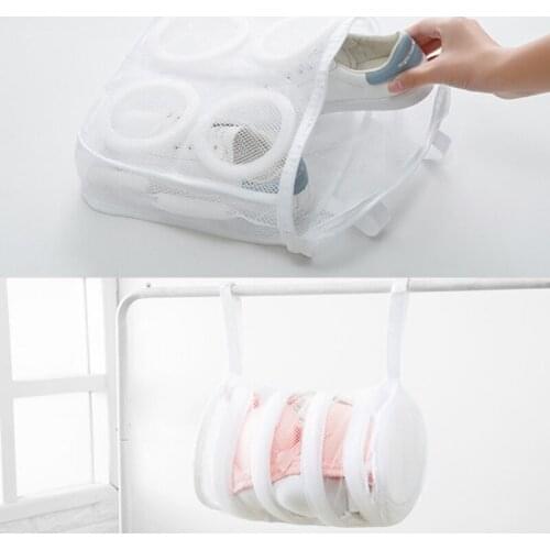 Portable Washing Machine Shoes Bag Travel Clothes Storage Bag Laundry Bag Underwear Sock Bra Protective Net Mesh Cleaning Tools