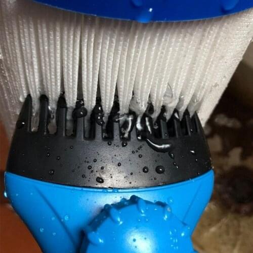 Mini Handheld Swimming Pool Filter Cleaner Clean Brush Swimming Pool Cleaning Accessories PVC for Clean The Filter 167g / 5.9oz