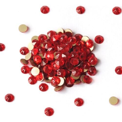 CTPA3bI SS30 288pcs All Color Non Hotfix Glass Silver Rhinestones Flatback Crystal Stones Beads For Nails Art Jewelery Craft