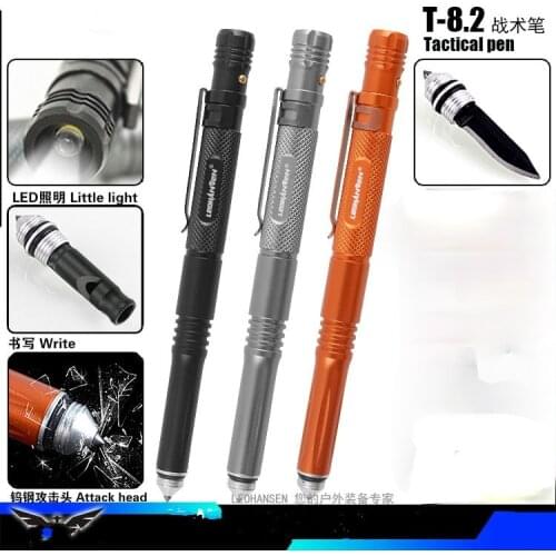 Tactical Pen Glass Breaker Outdoor Sports Hiking Traveling Survival EDC Tool defensa personal New Style Pocket Self Defense