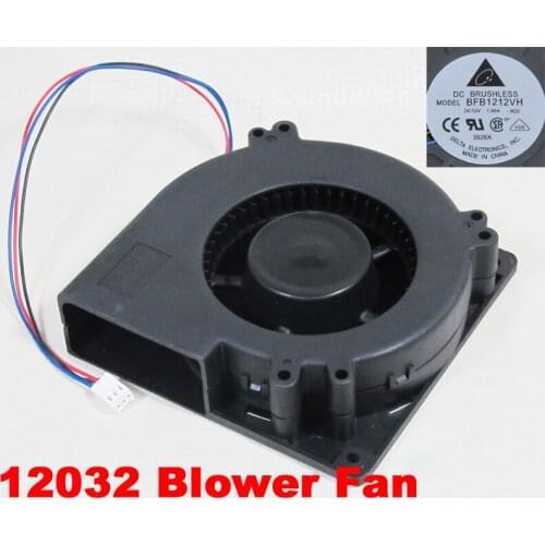 1pc Delta BFB1212VH 120x120x32mm 12032 DC 12V 1.88A Blower Fan 3pin Connector