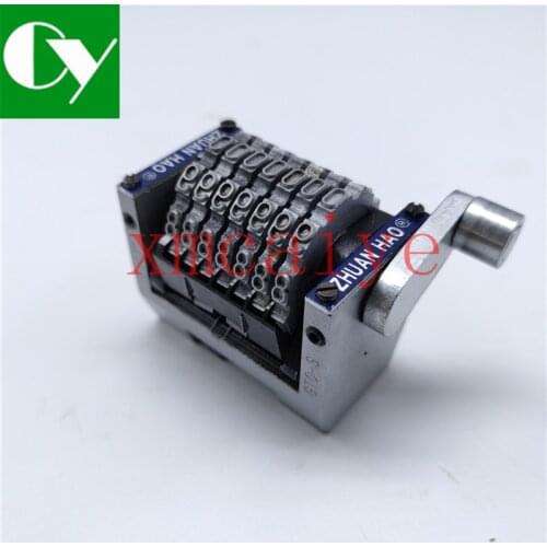 High quality GTO 7digits Horizontal Counterclockwise Rotary Numbering Machine