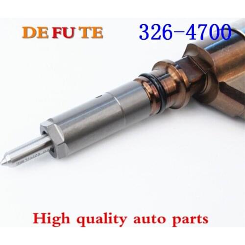 High Quality Common Rial Injector 326-4700 2645A747 3200680 10R7672 for C6.6 for 323D Engine