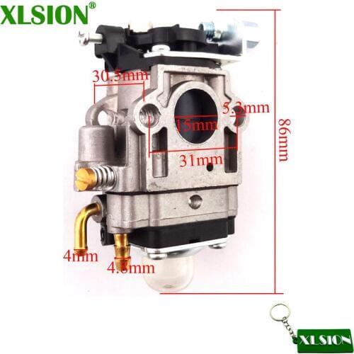 XLSION 15mm Carburetor Carb For 43cc 49cc Mosquito Goped GSR Scooter ATV Quad Mini Motor Pocket Bike