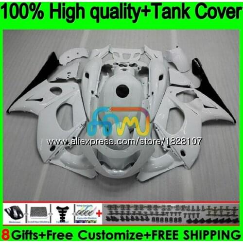 YZF600R For YAMAHA Thundercat 96 97 98 99 00 01 Gloss white 02 72BS.8 YZF-600R YZF 600R 1996 1997 1998 1999 2000 2001 Fairing