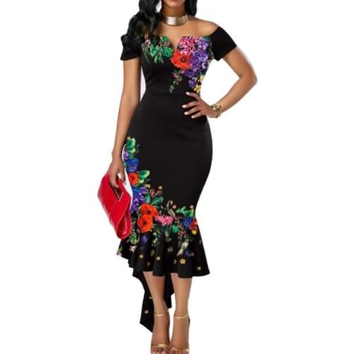 Women Dress Short Sleeve Flower Embroidered Nylon Women Long bodycon dress for Party Summer Street wear Black xxl vestidos 2021