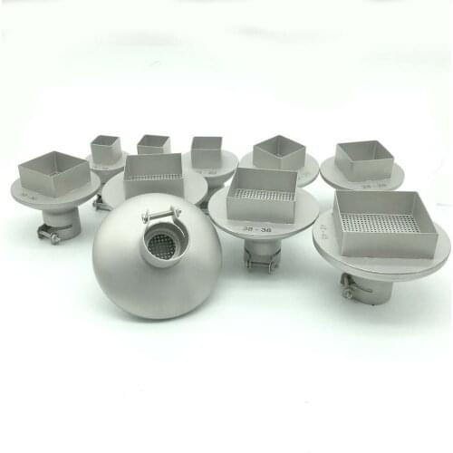 1PCS 15/18/20/25/28/30/35/38/41/45mm 850 BGA Hot Air Stations Gun Nozzles for SAIKE ATTEN 852D+ 850 909D 950 Soldering station