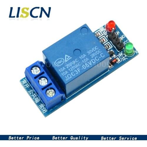 1PCS 5V low level trigger One 1 Channel Relay Module interface Board Shield For PIC AVR DSP ARM MCU for Arduino