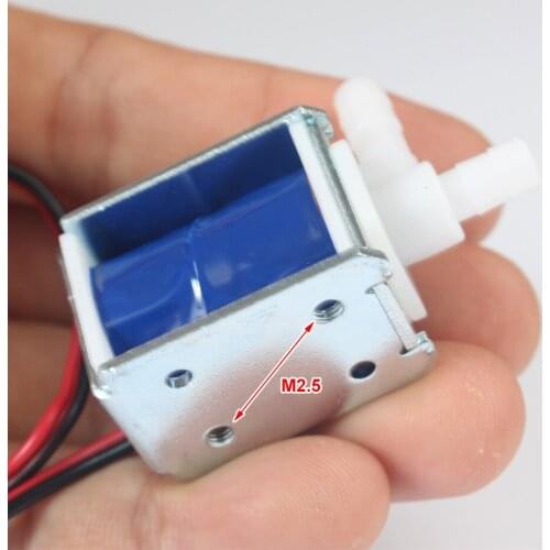 1pcs DC 6V /12V /24V Mini Water Air Valve Micro Electric Solenoid Valve N/C Normally Closed Small Vent Valves Garden Watering