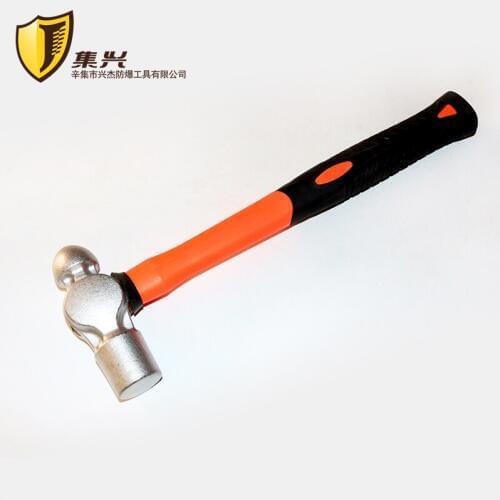 2 lb,2.5 lb,304 stainless steel round head hammer, antimagnetic round head hammer, household rubber handle hammer