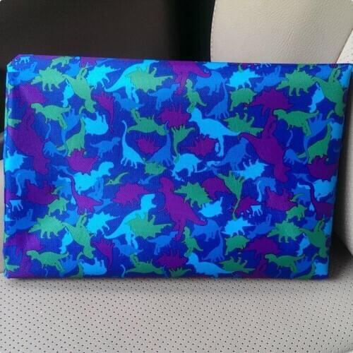 2014 NEW Upset Dinosaur series polyester High density Cartoon in Europe canvas DIY Sewing Fabric/Sofa cloth/tablecloth100X145CM