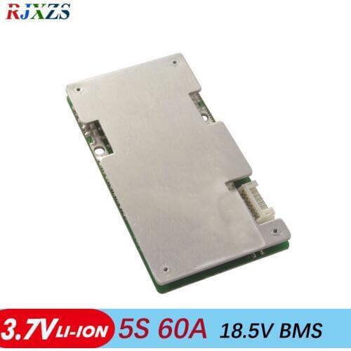 5S 60A Li-ion 21v Diy circuit board with balance bms pcm for li-ion battery pack