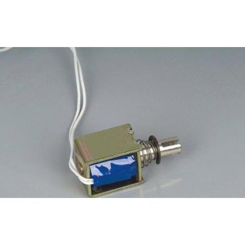JF-1250B DC 24V 360mA Push Pull Type Open Frame Solenoid Electromagnet 10mm 60N 13LB,Power Accessories