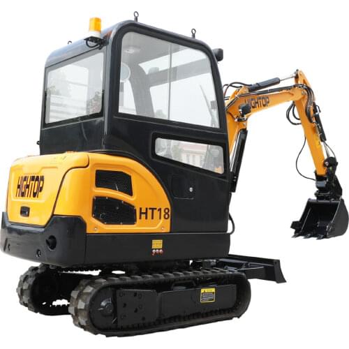 China 1.8ton Small Digger 1.8t Crawler Mini CE Excavator with bucket for sale