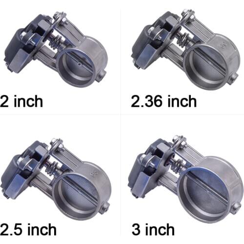 2"/2.36"/2.5"//3" inch Exhaust Control Valve/ Exhaust cut out Valve - Low Pressure For Exhaust Catback Downpipe