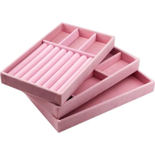 Jewelry Storage Tray Ring Bracelet Gift Box Jewellery Organizer Earring Holder Ring Earrings Organizer Jewelry Display Stand