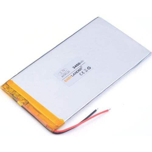 Best battery brand wholesale PL4958120 3.7V 3400MA battery for tablet PC battery for Hyundai A7HD Power mobile Power bank