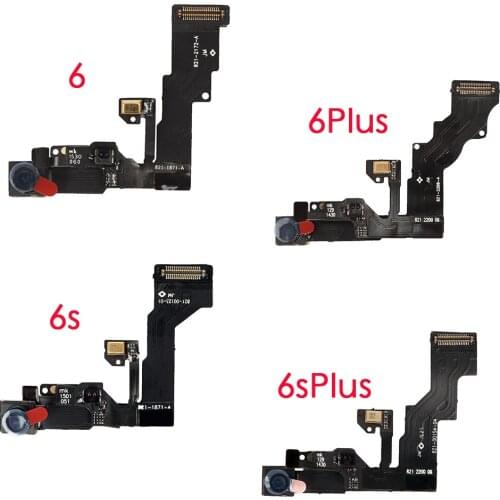Front Facing Camera Module w/Proximity Sensor + Microphone Flex Cable Replacement Part Compatible for iPhone 6 6 Plus 6s 6s Plus